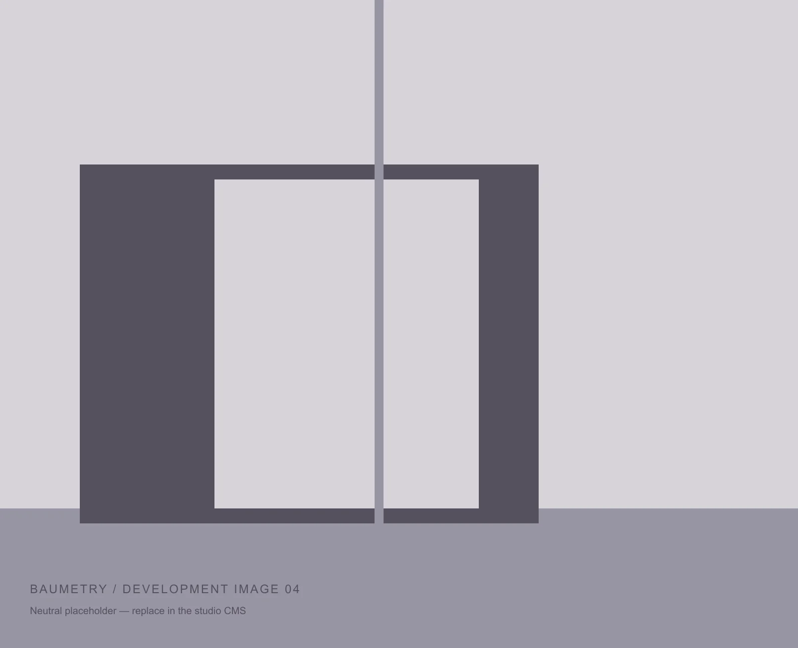 Neutral development placeholder 4; not a completed Baumetry project